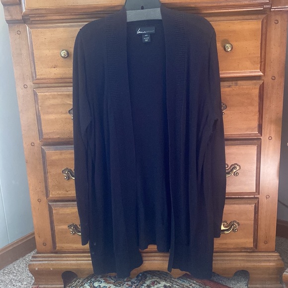 BUNDLE** 2 14/16 Lane Bryant cardigan’s Red & Black in EUC - Picture 2 of 7